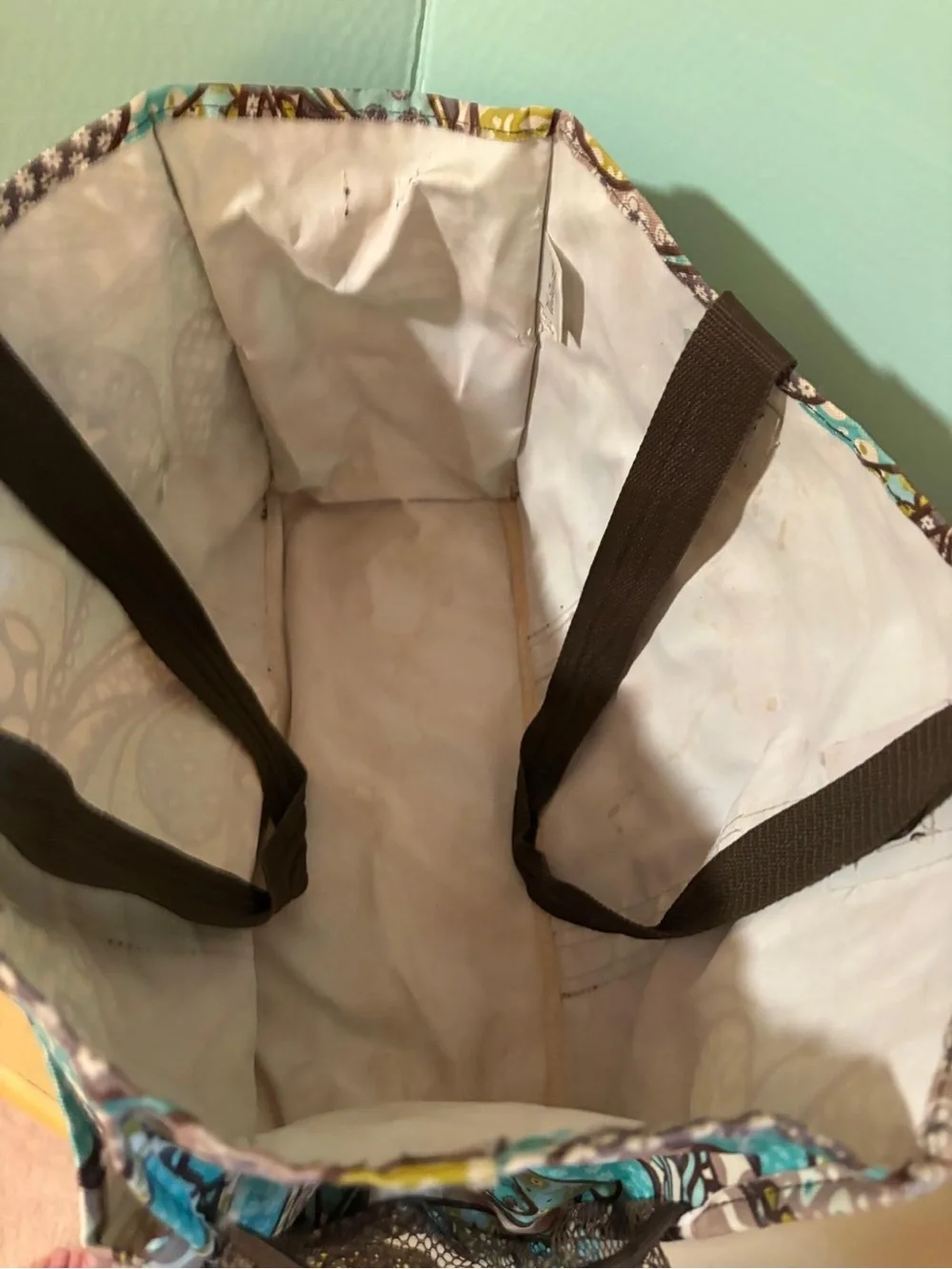 Thirty-One Organizing Utility Tote Patchwork Paisley Lot of 2